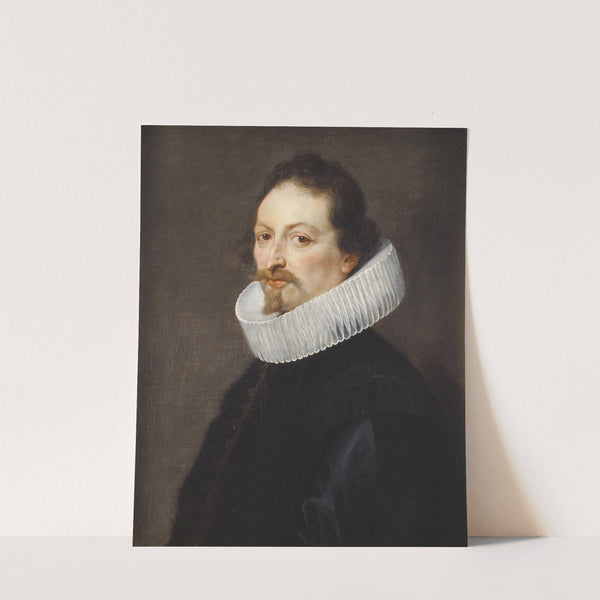 Portret van Gaspar Gevartius by Thomas Willeboirts Bosschaert