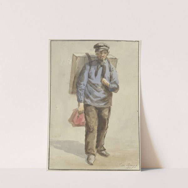 Portret van Gerrit van Schoorl by J. de Kruyff