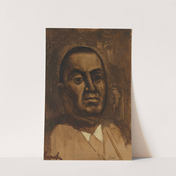 Portret van Gustave Van Geluwe (1935) by Constant Permeke