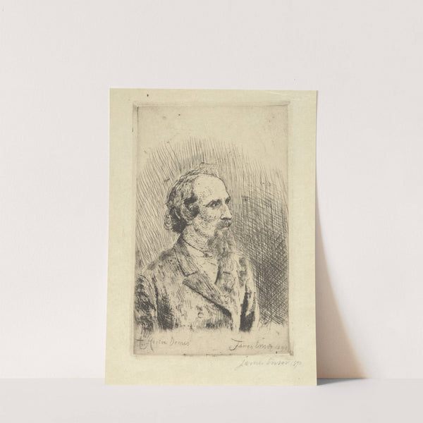 Portret van Hector Denis by James Ensor