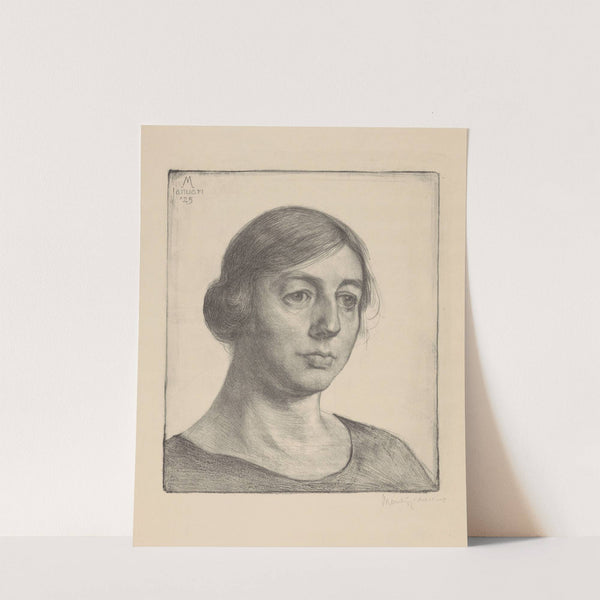 Portret van Henriëtte Haitsma Mulier (1925) by Simon Moulijn
