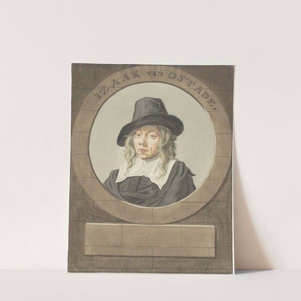 Portret van Isaak van Ostade (1620 - 1685) by Adriaen van Ostade