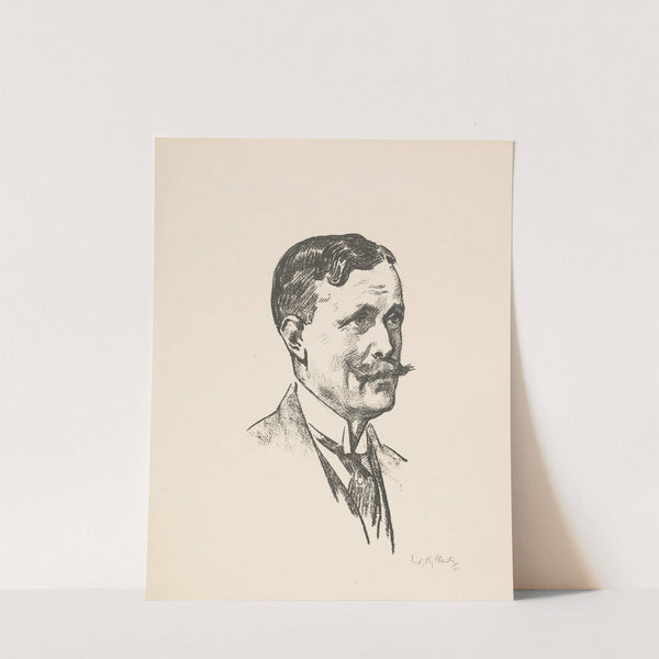 Portret van J.G. Moojen by Willy Sluiter