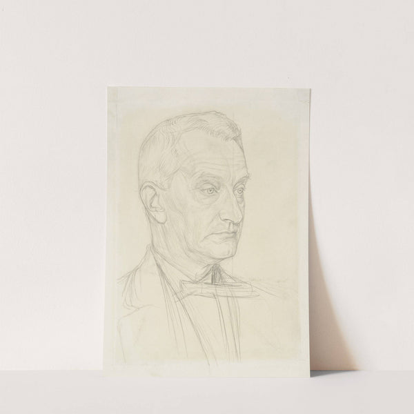 Portret van Jan Egers van Iterson by Jan Veth