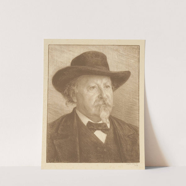 Portret van Johan Philip van der Kellen by Jan Veth