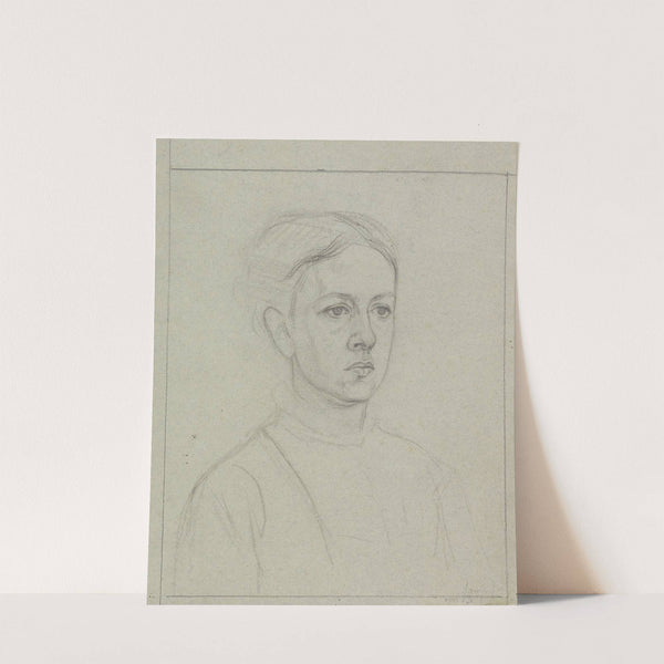Portret van Johanna Veth by Jan Veth