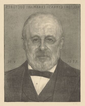 Portret van Johannes Benedictus Kan