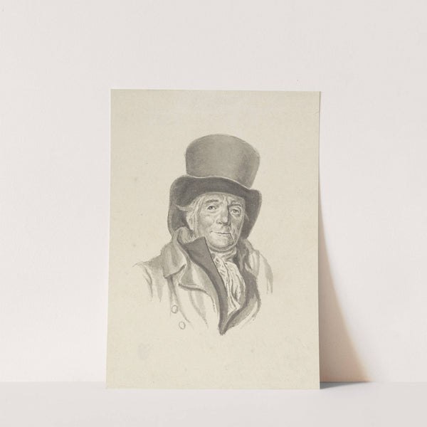 Portret van Johannes Petrus van Horstok by Joannes Pieter Visser Bender