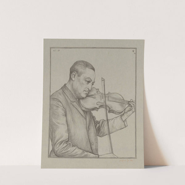 Portret van Joseph Cramer by Jan Veth