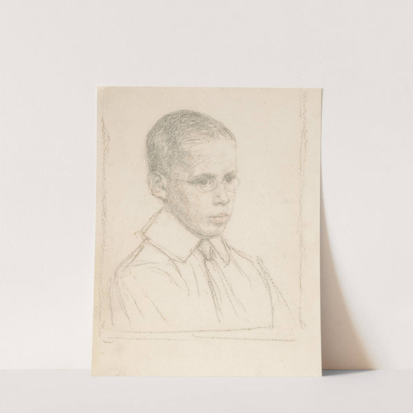Portret van Justus Veth by Jan Veth