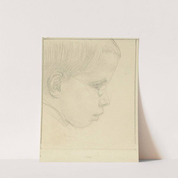 Portret van Justus Veth. by Jan Veth