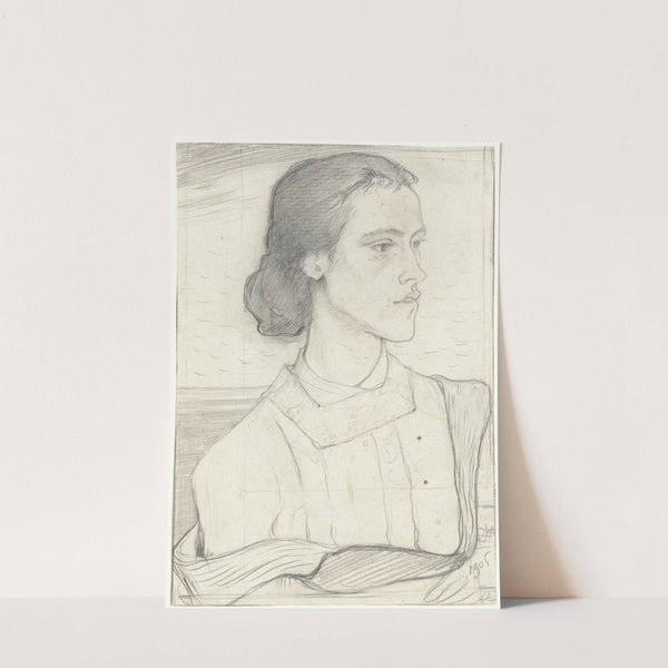 Portret van Kootje Martinet by Richard Nicolaüs Roland Holst