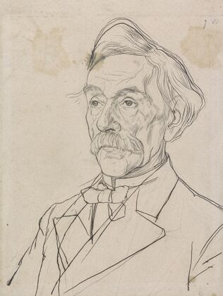 Portret van Louis Jacques Veltman