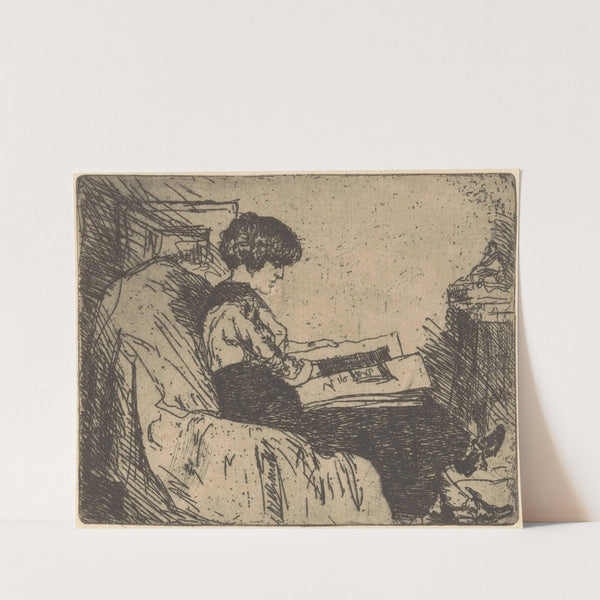 Portret van Martha Grondhout-Heshusius (1888-1934) by Willem Adrianus Grondhout