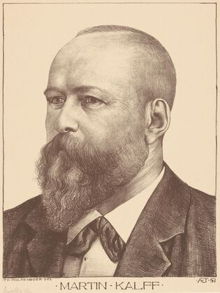 Portret van Martin Kalff
