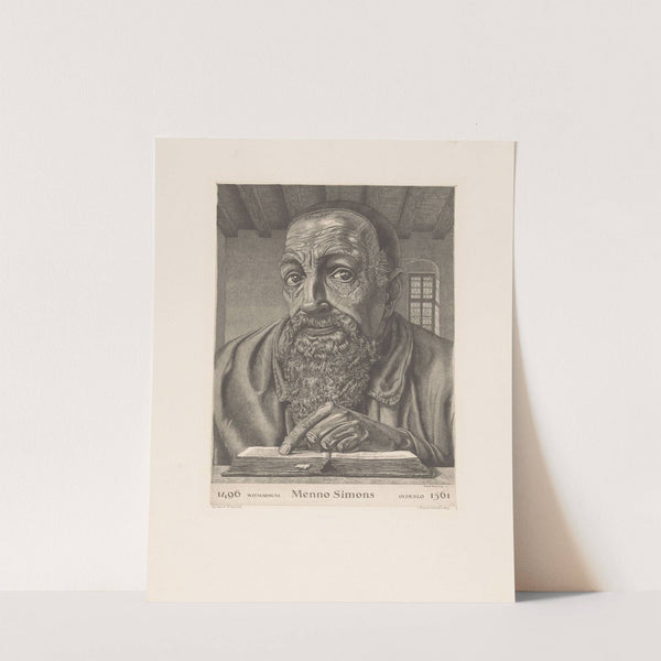 Portret van Menno Simons (1947 - 1948) by Arend Hendriks