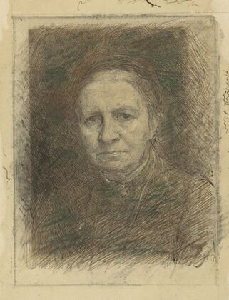 Portret van mevrouw Anna Cornelia Veth-Giltay