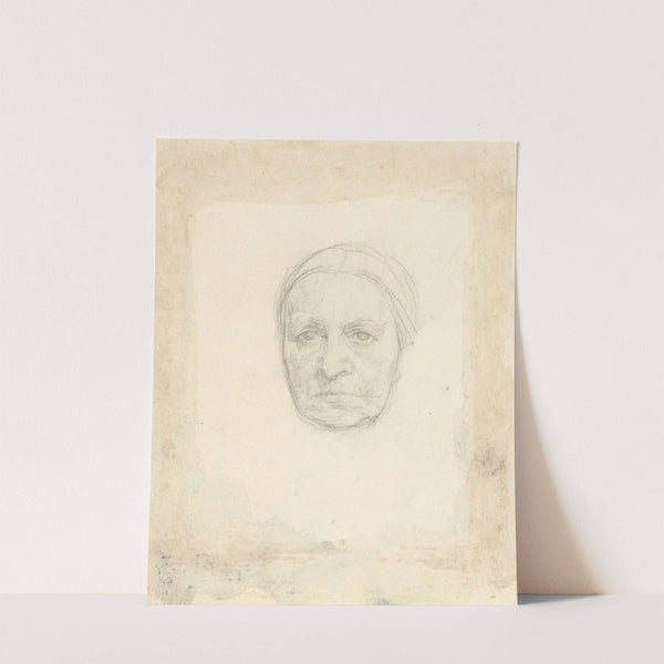 Portret van mevrouw Anna Cornelia Veth-Giltay. by Jan Veth