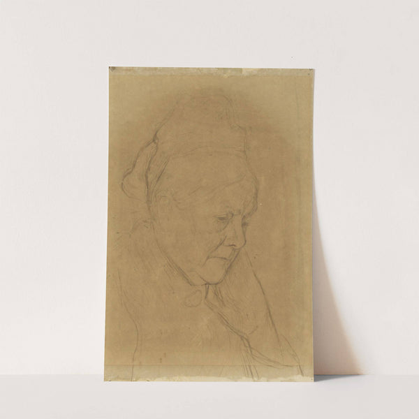 Portret van mevrouw Braet Bisdom van Cattenbroeck-van Hall by Jan Veth