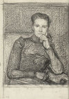 Portret van mevrouw K.C. Boxman-Winkler.