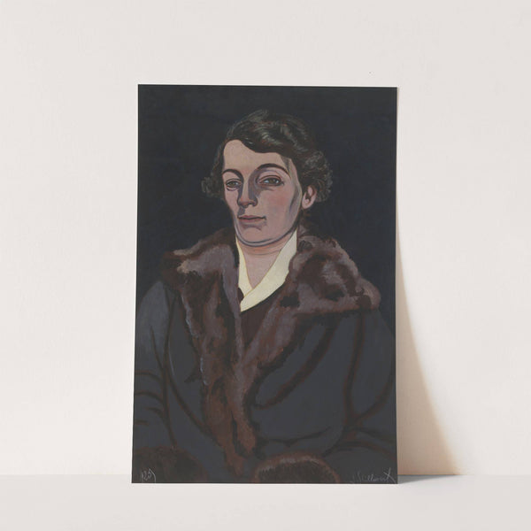 Portret van mevrouw Storck-Hertoghe by Léon Spilliaert