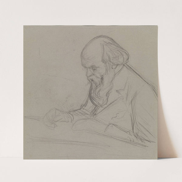 Portret van Petrus Josephus Hubertus Cuypers (1880 - 1925) by Jan Veth