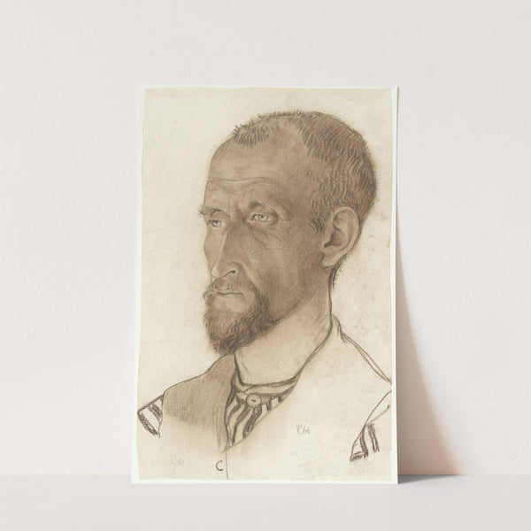 Portret van Petrus Koninks, naar links by Richard Nicolaüs Roland Holst