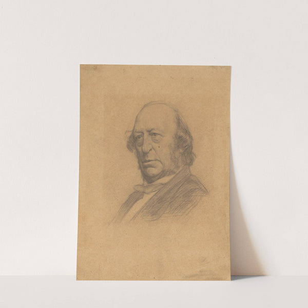 Portret van prof. dr. Jan van Geuns by Jan Veth