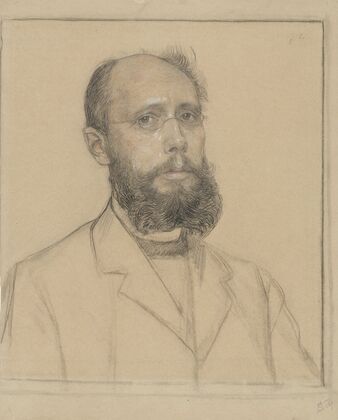 Portret van Samuel Muller
