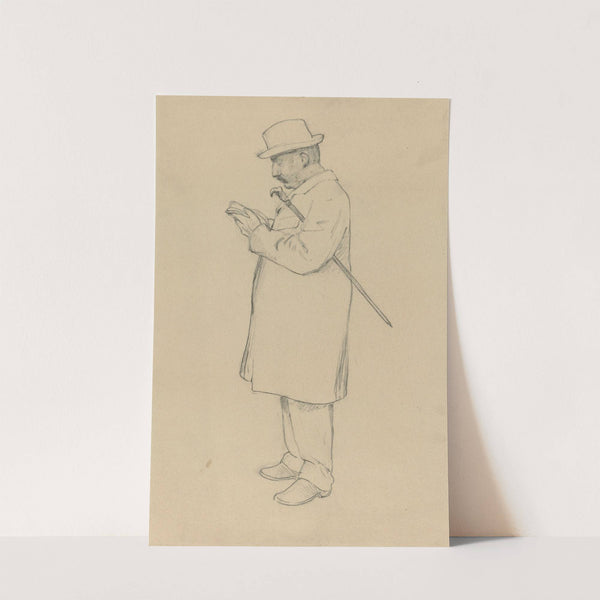 Portret van Theo van Hoytema by Jan Veth