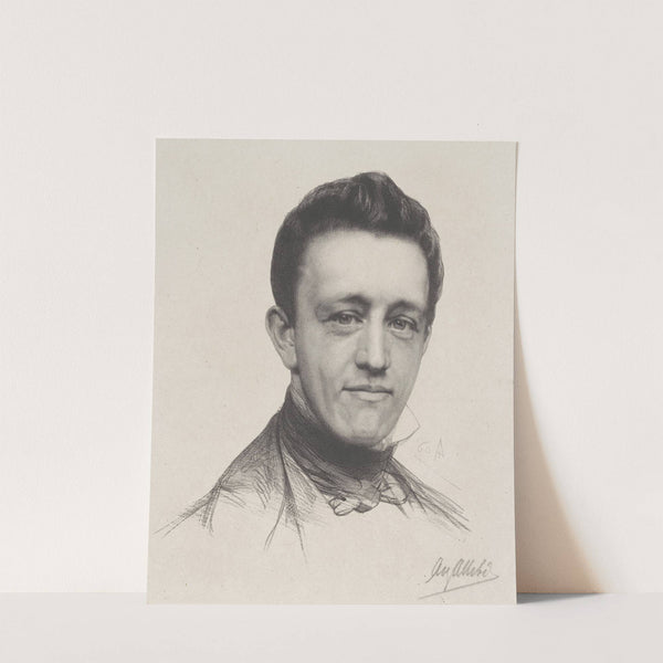 Portret van uitgever Gualtherus Kolff by August Allebé