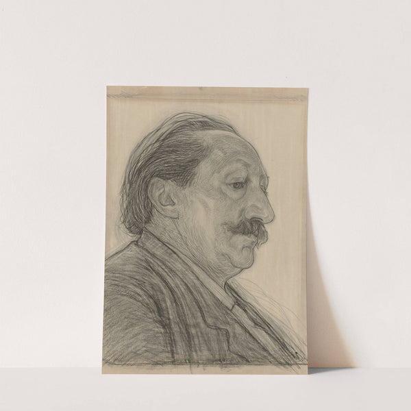 Portret van Willem Maris by Jan Veth