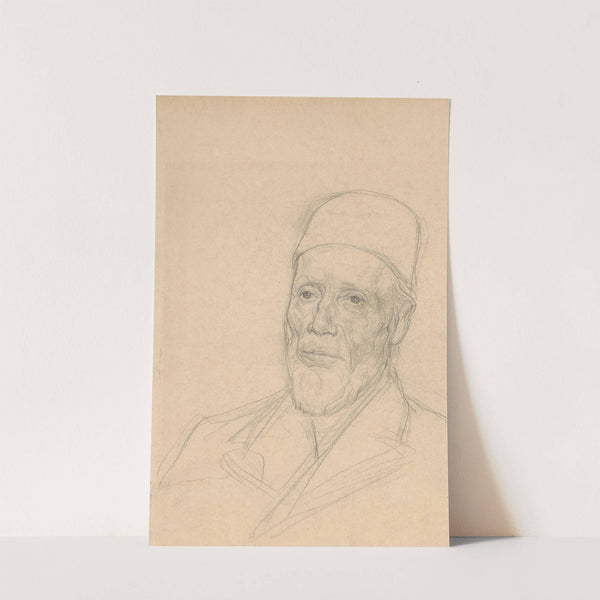 Portret van Willem Nicolaas Dinger by Jan Veth