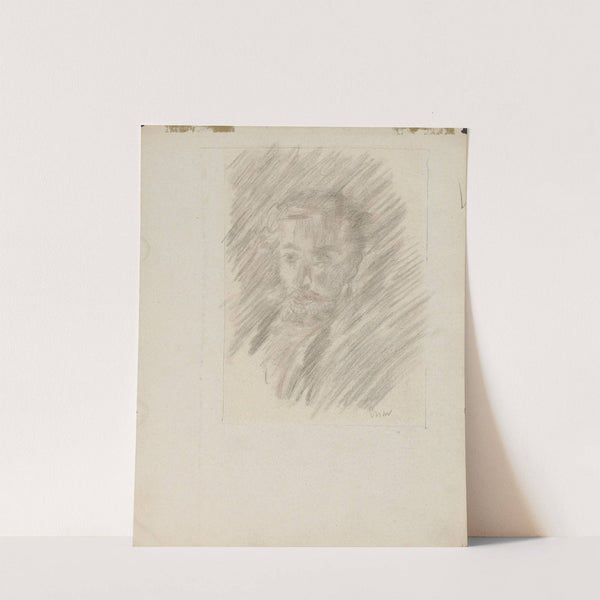 Portret van Willy Finch (1888) by James Ensor