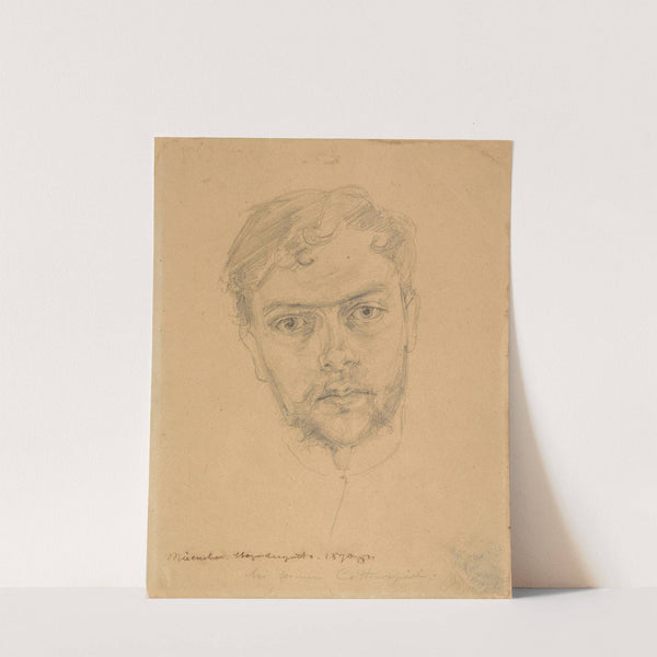 Portret własny artysty by Stanisław Wyspiański