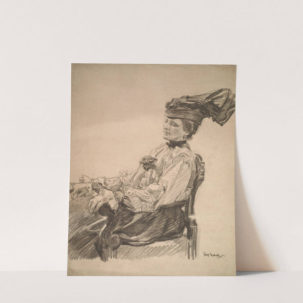 Portret żony artysty (1915-1923) by Józef Mehoffer