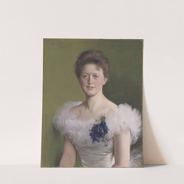 Portrett av Benedikte Sophie Kaltenborn by Asta Nørregaard