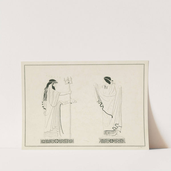 Poseidon and Amphitrite (1844 - 1861) by Louis Petit