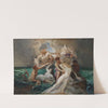 Poseidon und die Nereiden by Friedrich Ernst Wolfrom