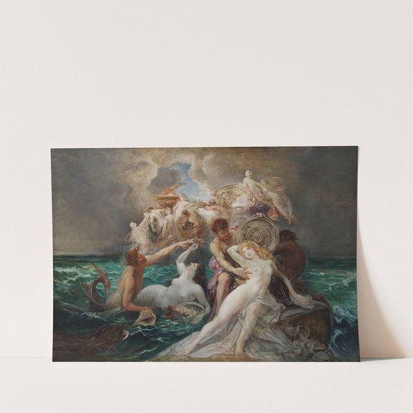 Poseidon und die Nereiden by Friedrich Ernst Wolfrom