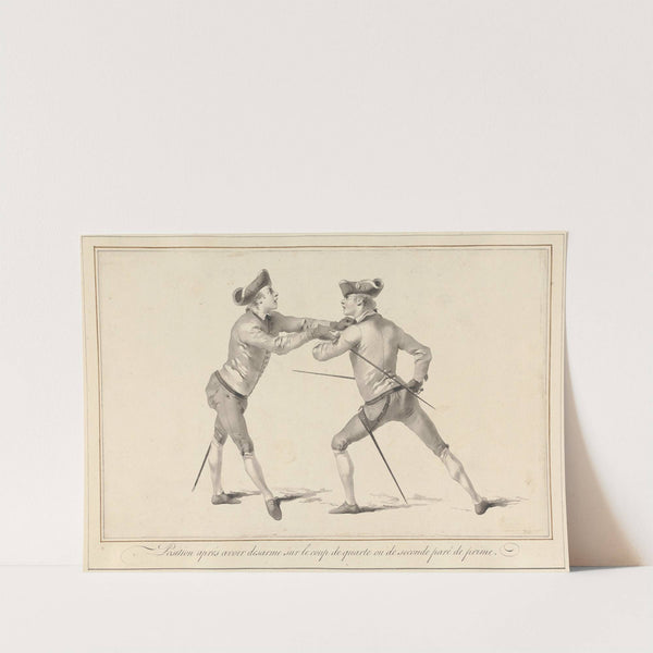 Position Aprés Avoir Desarme sur le Coup de Quarte ou de Seconde Paré de Prime by James Gwin