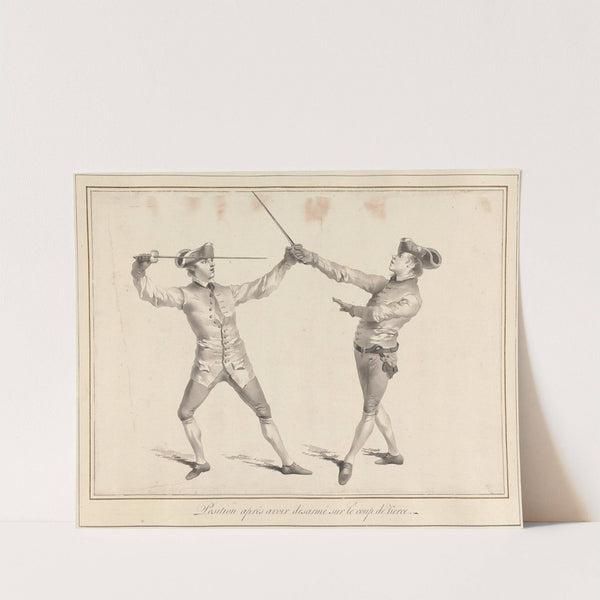 Position Aprés Avoir Désarmé sur le Coup de Tierce by James Gwin