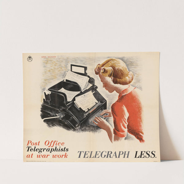 Post Office Telegraphists at War Work – Telegraph Less by Donia Nachshen