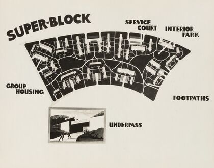 Poster by Record Section, Suburban Resettlement Administration