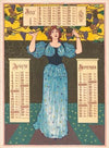 Poster calendar for 1897. July, August , September