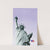 Poster featuring the Statue of Liberty by U.S. Information Agency