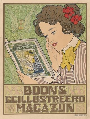 Poster for Boon’s Illustrated Magazine