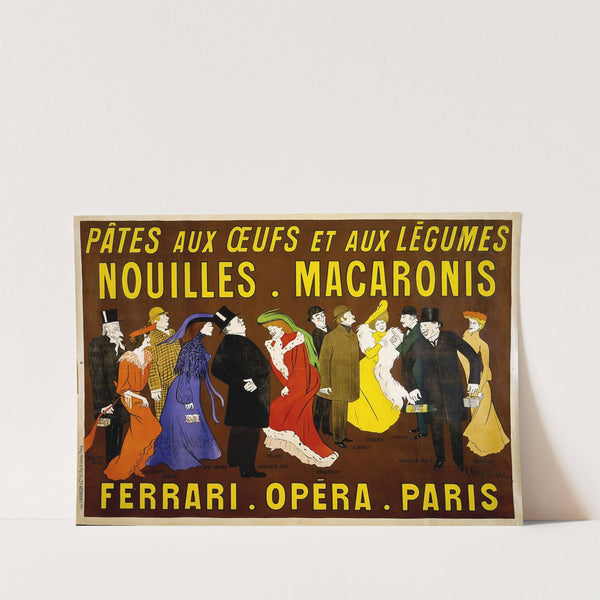 Poster for noodles and pasta (1901-1904) by Leonetto Cappiello