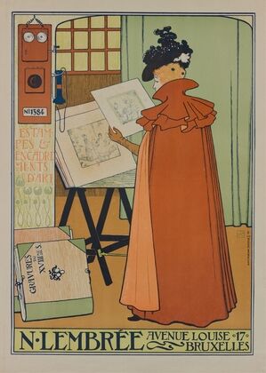 Poster for the Lembrée Gallery