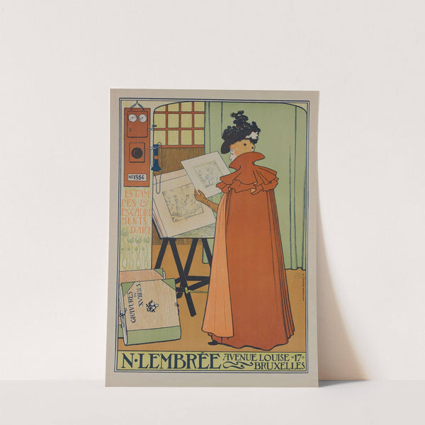 Poster for the Lembrée Gallery by Theo van Rysselberghe